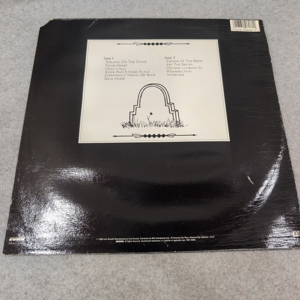 Spelling On The Stone Vinyl LP Album Curb Records CRB-10608 1988 Country Music - Picture 2 of 6